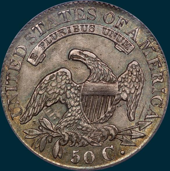 1828, O-123a, Square Base 2, Small 8's, Large Letters, Capped Bust, Half Dollar