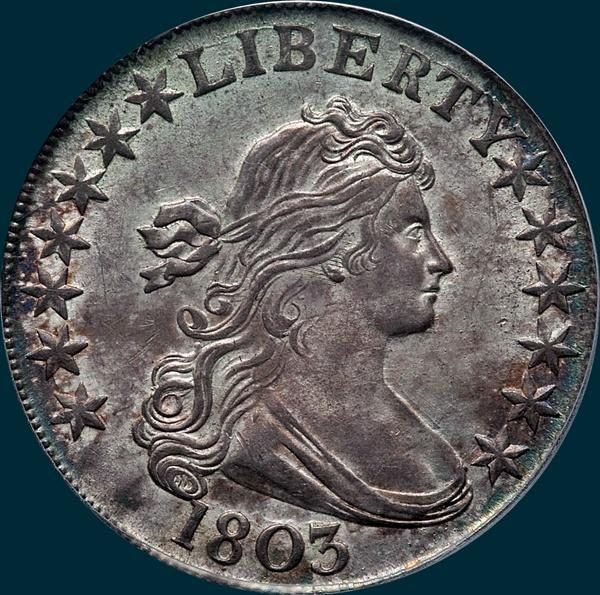 1803, O-103, R3, Draped Bust, Half Dollar