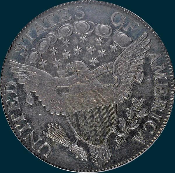1806, O-125a, Pointed 6, Stem, Draped Bust, Half Dollar