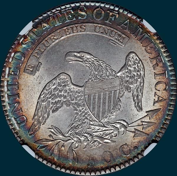 1818, O-109, Capped Bust, Half Dollar