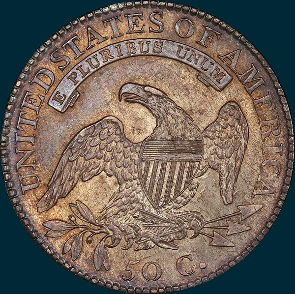 1815/2, O-101, Capped Bust, Half Dollar