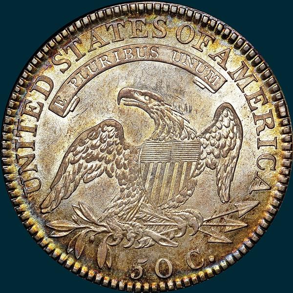 1818, O-106a, Capped Bust, Half Dollar