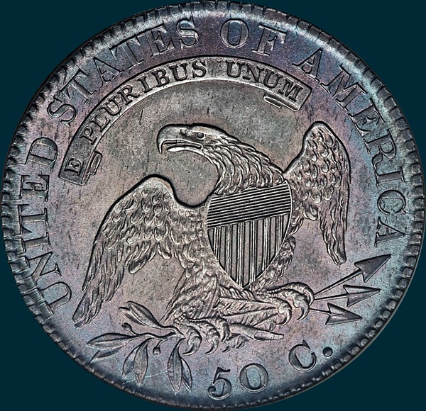 1819, O-112a, Capped Bust, Half Dollar