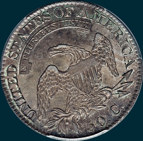 1826, O-106, Capped Bust Half Dollar