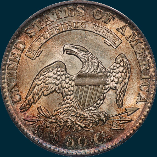 1829, O-113a, Capped Bust, Half Dollar