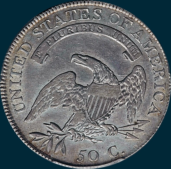 1808, O-102 R5, Capped Bust, Half Dollar