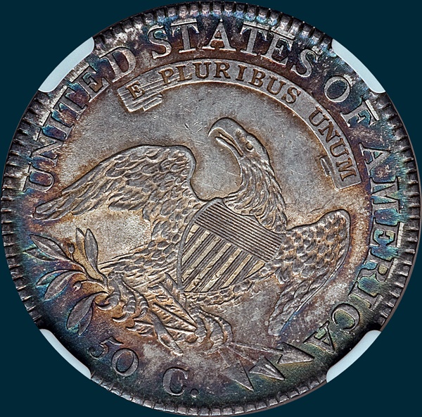 1814, O-102, Capped Bust, Half Dollar