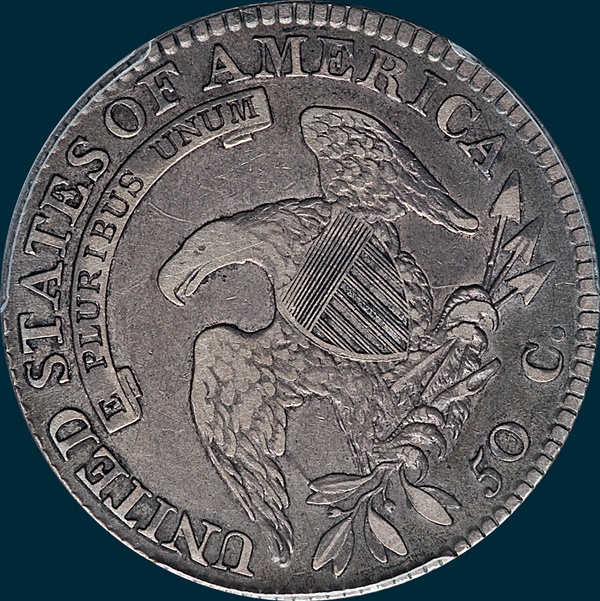 1814, O-108, E/A, Capped Bust, Half Dollar