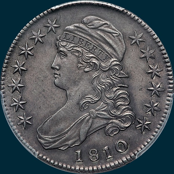 1810, O-104, Capped Bust, Half Dollar