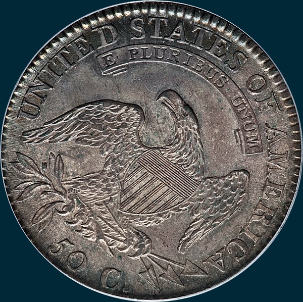 1812 o-107, capped bust half dollar