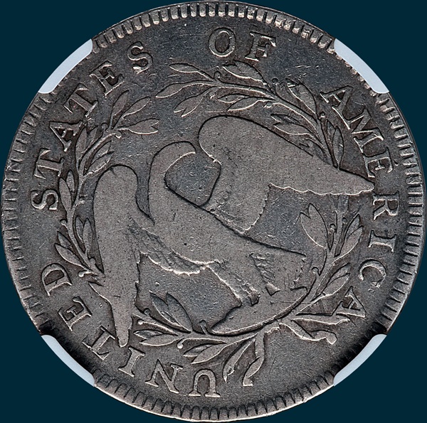 1795, O-101, Flowing Hair, Half Dollar