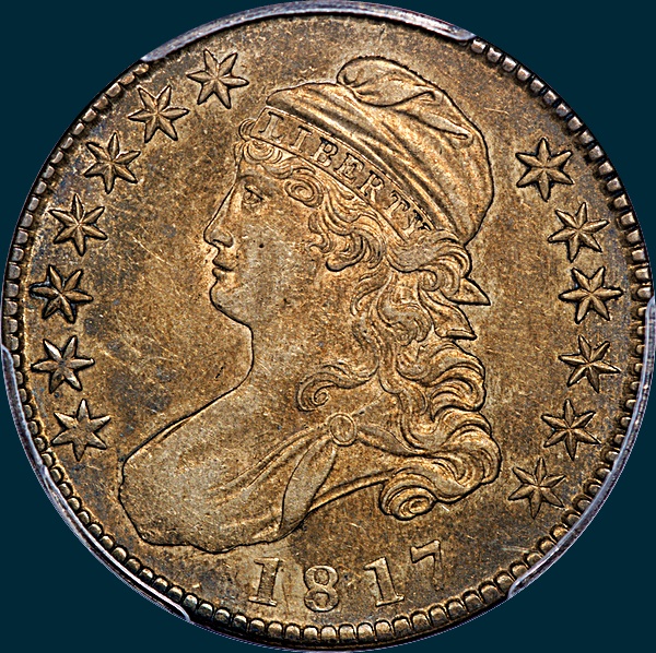 1817, O-108, Capped Bust, Half Dollar