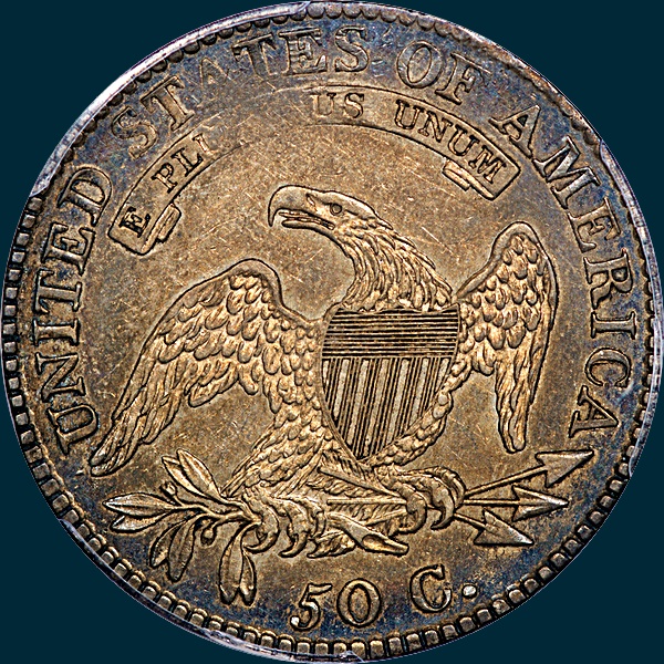 1817, O-108, Capped Bust, Half Dollar